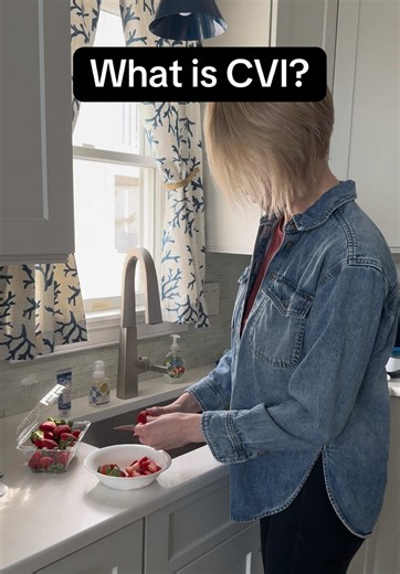 CVI is often misunderstood! CVI is a brain based visual impairment and often times the eyes can be completely healthy! Follow along to learn more! #CVI #SpecialNeedsMom #SpecialEducationTeacher