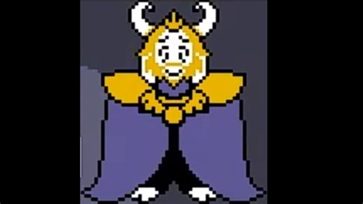 我在MC里建出了Asgore！