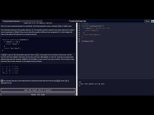 Comparison with the Equality Operator - Free Code Camp Help - Basic Javascript -Algorithms & Data