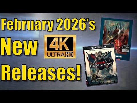 New 4K UHD Blu-ray Releases for February 2026!
