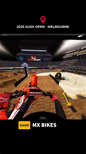 Start Your Systems on Instagram: "Check out a virtual preview of the AUSX Open coming up later tonight in Australia! 🇦🇺 #mxb #mxbikes #mxbikesclips"