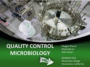 PPT - QUALITY CONTROL MICROBIOLOGY PowerPoint Presentation, free download - ID:1305830
