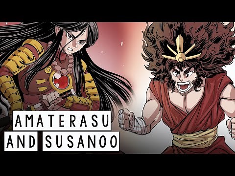 Amaterasu and Susanoo: The Myth of the Cave and the Fight against the Dragon - Japanese Mythology