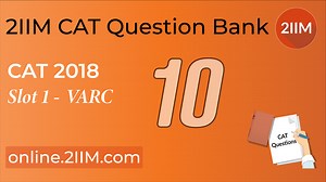 2IIM CAT Questions | CAT Previous year Questions | Best CAT Online Coaching