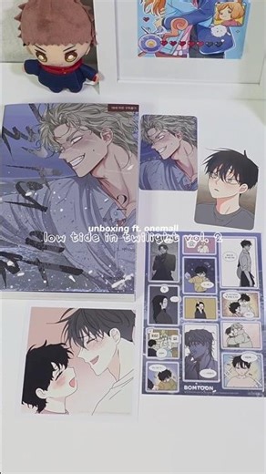 low tide in twilight manhwa vol.2 #lowtideintwilightmanhwa #onemall #manhwabl #manhwamerch |publi