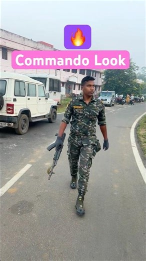 Commando Look 🔥 | Uniform Pride 🇮🇳 #shorts