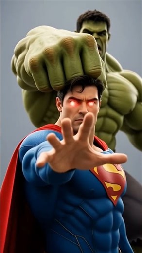 Hulk fightSuperman #Transformation​#VFX​#VideoEditing​#BeforeAndAfter​#CGI