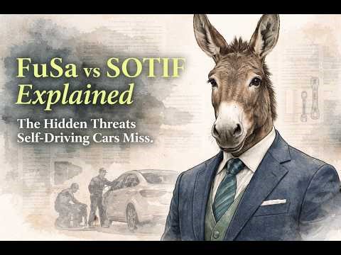 FuSa vs SOTIF Explained, The Hidden Threats Self-Driving Cars Miss