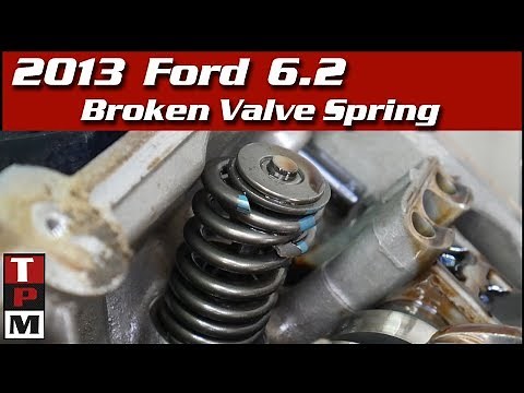 2013 Ford F350 6.2 Misfire - Broken Valve Spring Replacement