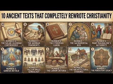 10 Ancient Texts That Completely Rewrote Christianity