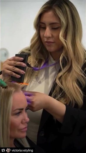 Vlight Hair Extensions Perfect Application