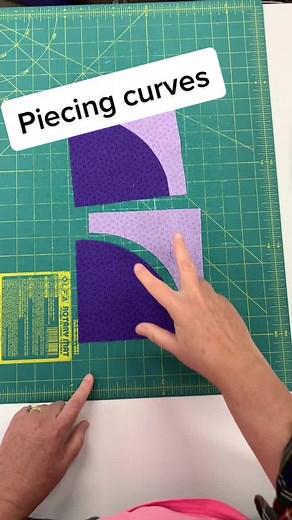 Curved Quilt Block Piecing Tutorial