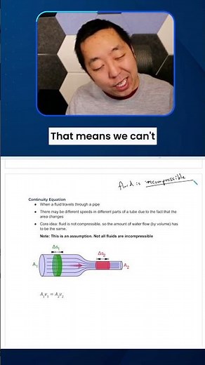 Why the Continuity Equation Works 💧 (AP Physics Assumption!)