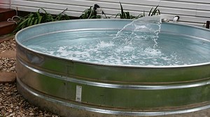 Install a Stock Tank for a Cheap and Easy Backyard Pool