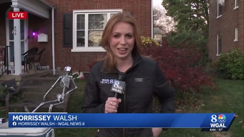 Lancaster neighbors swap Halloween candy for hot dogs