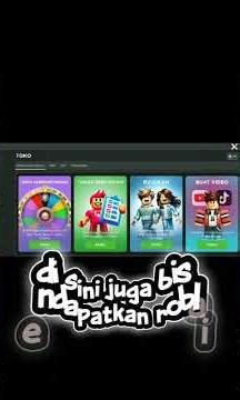 tutorial mendapatkan robux gratis
