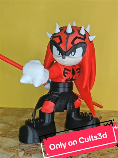 Darth Knuckles: Stunning Fan Art from Sonic Universe