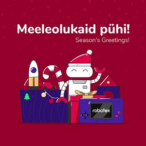 Happy Holidays from Robotex International Team 🎅🎄✨ | Robotex