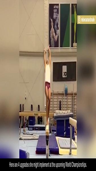 Explore the 2023 upgrades of Rebeca Andrade as she pursues gold, and discover a new, highest-rated skill: the Jarman