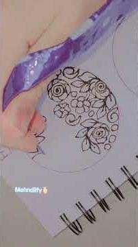 Tutorial of Filling Elements❤️ #trending #mehndi #henna #creativehenna #hennadesign
