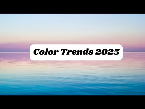 Color Trends 2025: Exploring the Future Palette