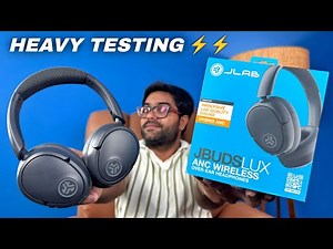 JLab JBuds LUX ANC Headphones with 70 Hrs Playtime & APP Support ⚡ Heavy Testing ⚡