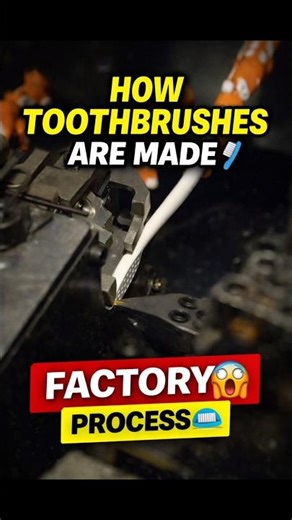 How Toothbrushes Are Made in Factory 🪥 | Amazing Manufacturing Process