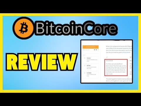 Bitcoin Core Crypto Wallet Review [JUST THE FACTS]