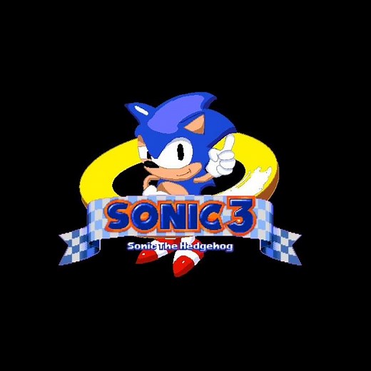 sonic 3 prototype intro animation
