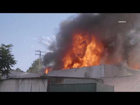 Auto Shop at Center of Main Street Fire Investigation Burns Again in Santa Clarita