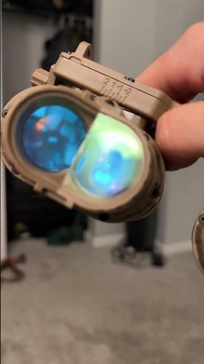 ARGUS PNVG-18 White Phosphor | GPNVG-18 | Quad Night Vision #shorts #nightvision #nvg