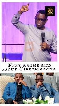 What Apst Arome Osayi said about His best friend Apst Gideon odoma #apostlearomeosayi #gideonodoma