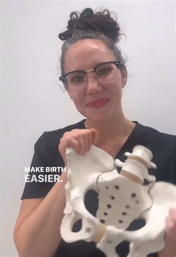 The sacrum plays a vital role in creating space for your baby during labor! The sacrum —the triangular bone at the base of your spine-is designed to move. When we stay upright, on hands and knees, or in forward-leaning positions, we allow this