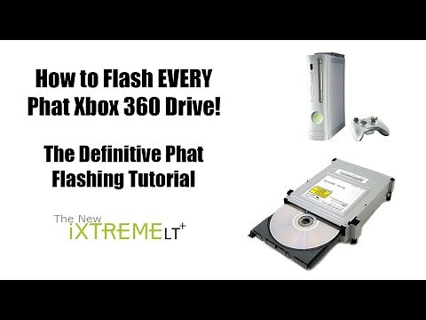 How to Flash Every Phat Xbox 360 Drive!