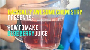 How to Make Blueberry Juice, a pH Indicator