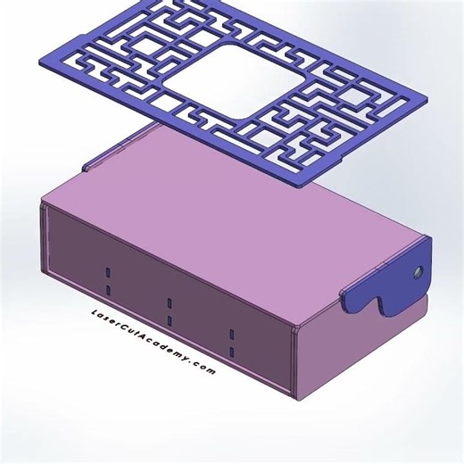 Assembly video for Laser cut file code : LA0059