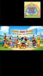 Mickey’s Railway Adventure 🚂 | Kids Cartoon | Magic Kids Planet