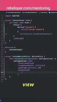SwiftUI ButtonStyle That Actually Works in Dark Mode 🌙