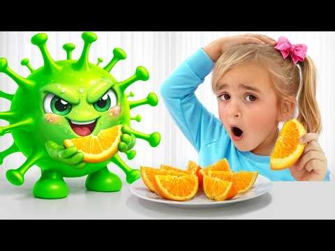 Alice's Story About Germs: Stay Healthy and Wash Your Hands!