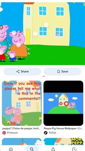 scary peppa pig wallpaper on google #music #scary #google #warning