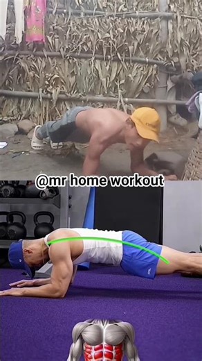 The PERFECT Plank Exercise 🔥 Abs Workout at Home#shorts #plank