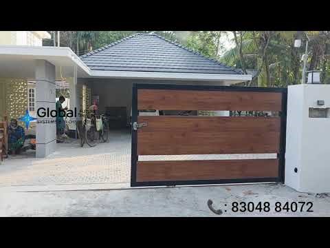Automatic Sliding Gate motor installed at Kayamkulam, Alappuzha | Gate Automation 📞 8304884072