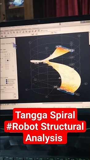 Tangga Spiral Robot Structural Analysis