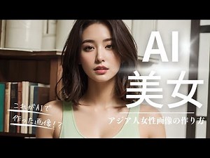 これがAI？本物の人間のようなアジア人美女画像が作成できるBRAV4の使い方