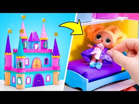 Too Cute! 🏰💫 DIY Magical Castle for Baby Dolls