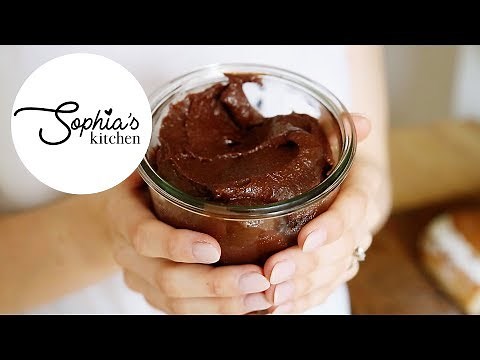 MY NOTELLA! Homemade Nutella Thermomix Recipe | Sophia's Kitchen