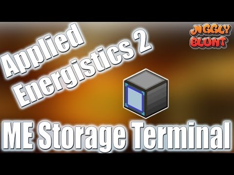 ME Storage Monitor (Applied Energistics 2) | Minecraft Mod Tutorial