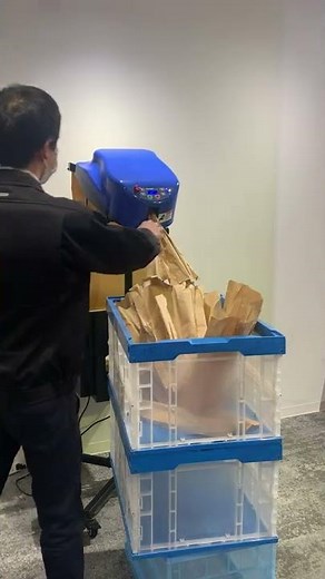 紙緩衝材製造機『smart』 スマートペーパーの動画