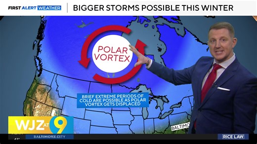 WJZ’s First Alert Weather Team is predicting temperature swings and bitter cold air in Maryland this winter. #MarylandWeather #WinterWeather #BaltimoreNews | WJZ-TV | CBS Baltimore