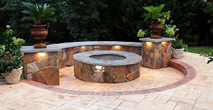 Fire Pits - Stone & Concrete Fire Pit Designs and Ideas - Concrete Network
